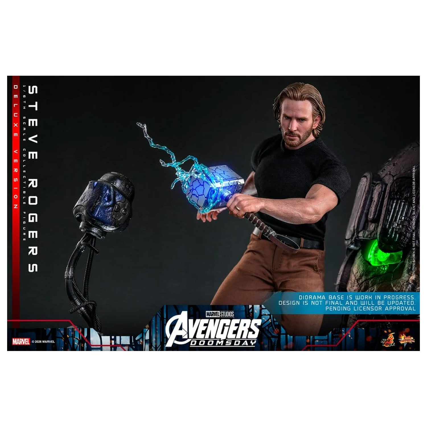 Marvel Avengers: Doomsday Movie Masterpiece akcijska figura 1/6 Steve Rogers (Deluxe verzija) 31 cm fotografija proizvoda