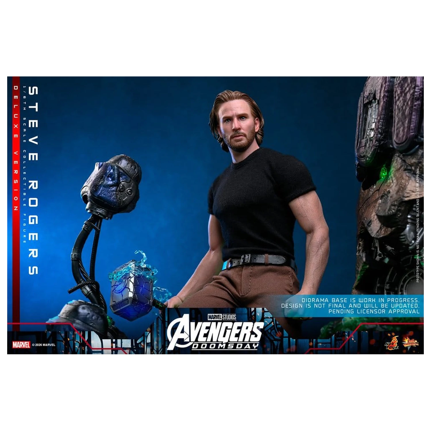 Marvel Avengers: Doomsday Movie Masterpiece akcijska figura 1/6 Steve Rogers (Deluxe verzija) 31 cm fotografija proizvoda