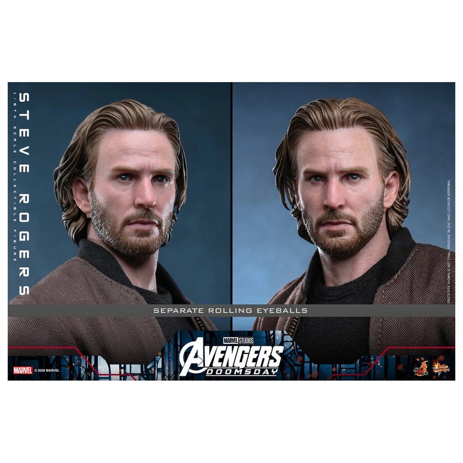 Marvel Avengers: Doomsday Movie Masterpiece akcijska figura 1/6 Steve Rogers (Deluxe verzija) 31 cm fotografija proizvoda