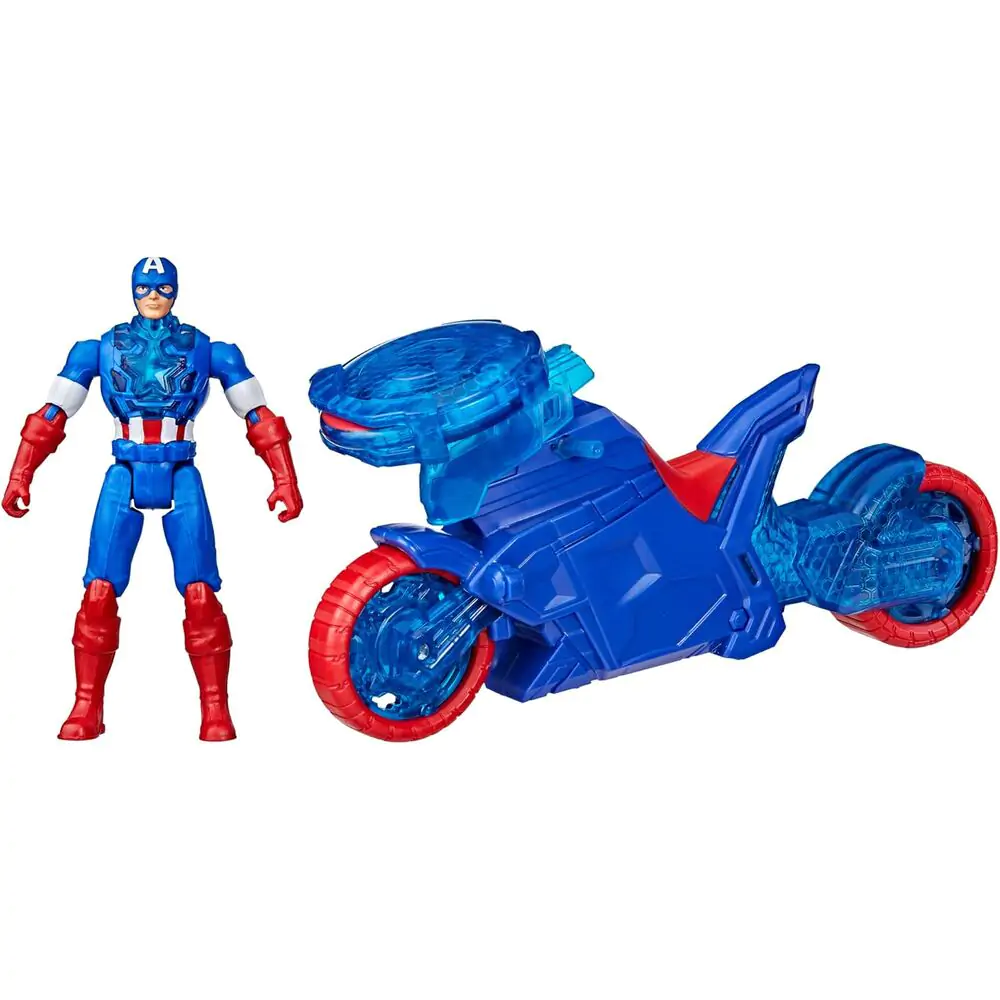 Marvel Avengers Motorbike Bacač štita + Figura Captain America fotografija proizvoda