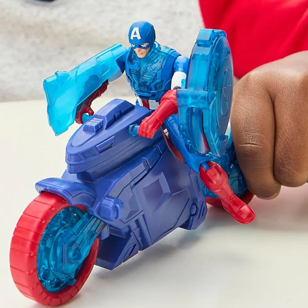 Marvel Avengers Motorbike Bacač štita + Figura Captain America fotografija proizvoda