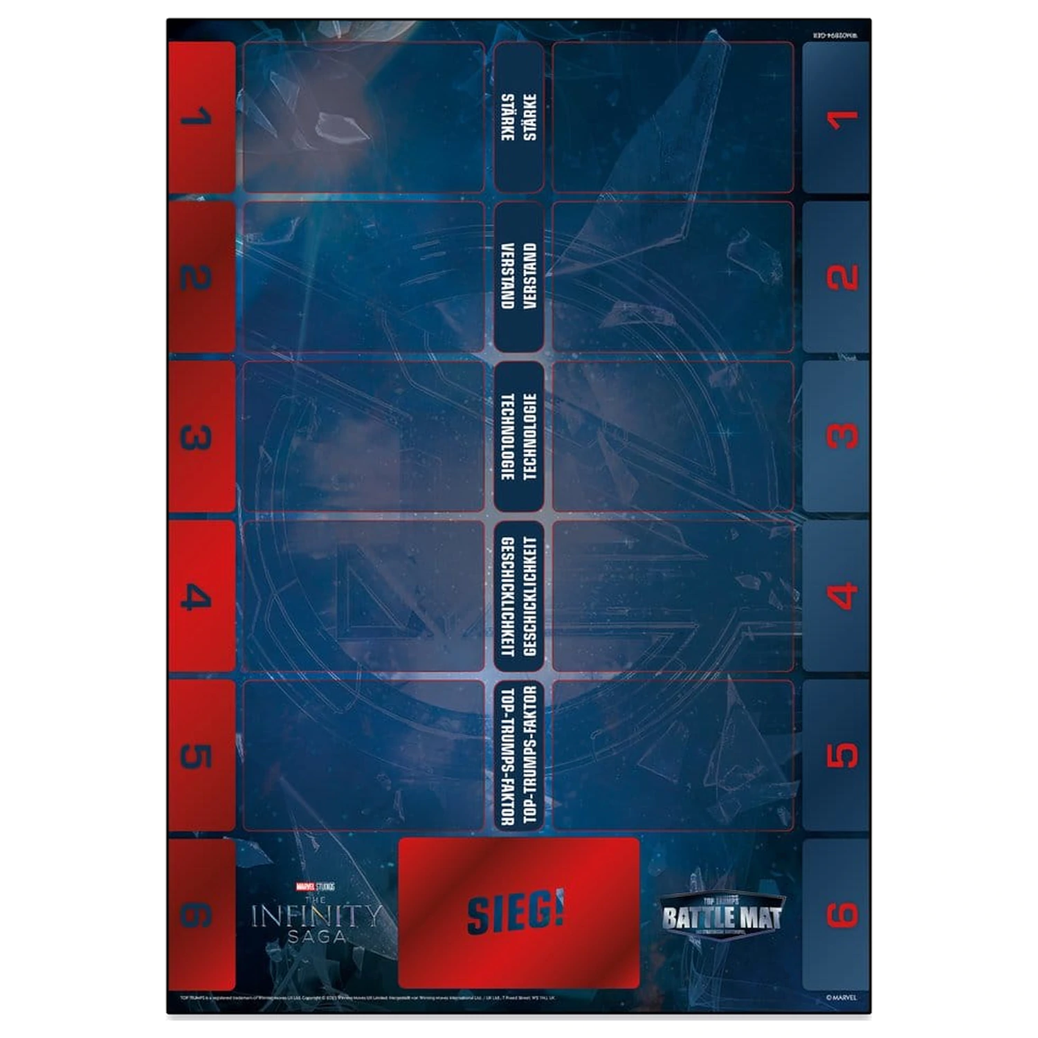 Marvel Board Game BattleMat *njemačka verzija* fotografija proizvoda