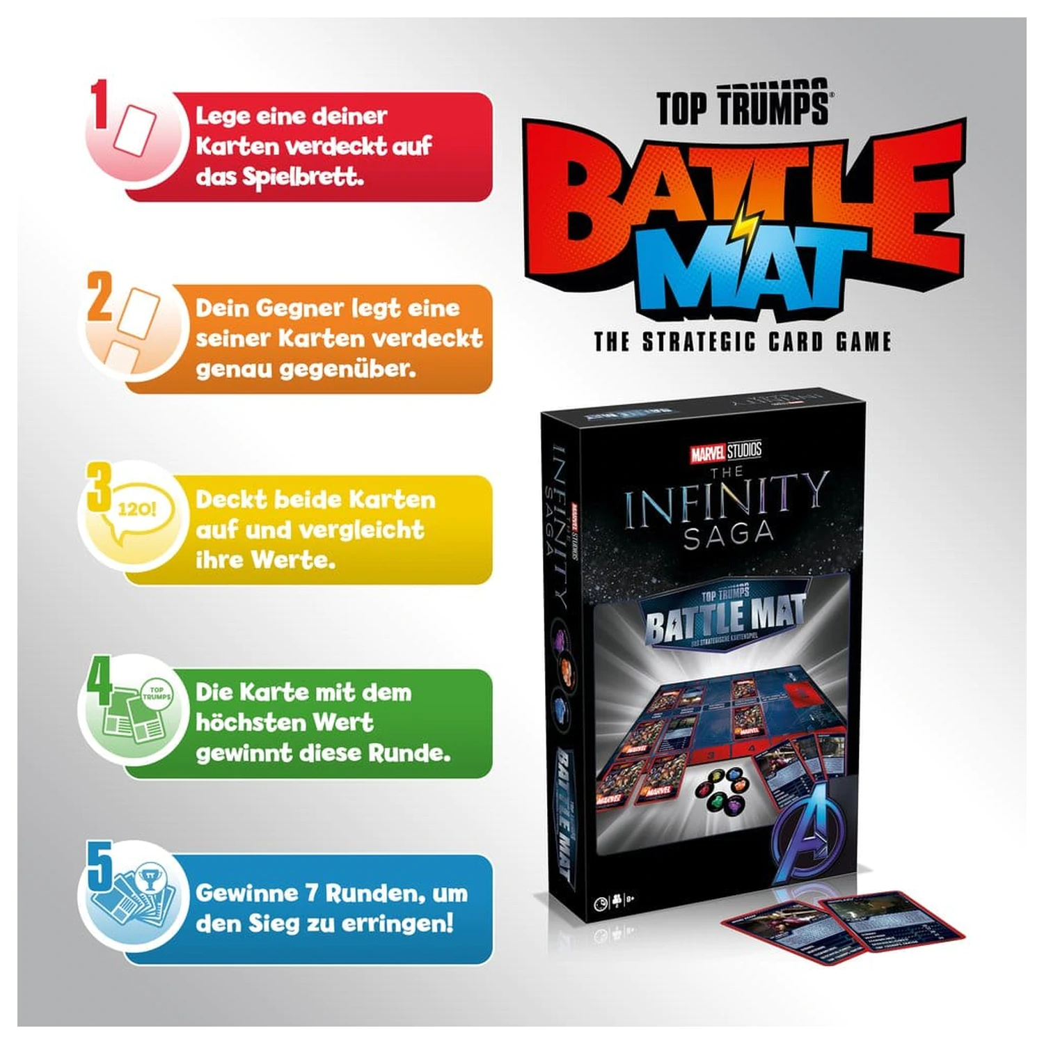 Marvel Board Game BattleMat *njemačka verzija* fotografija proizvoda