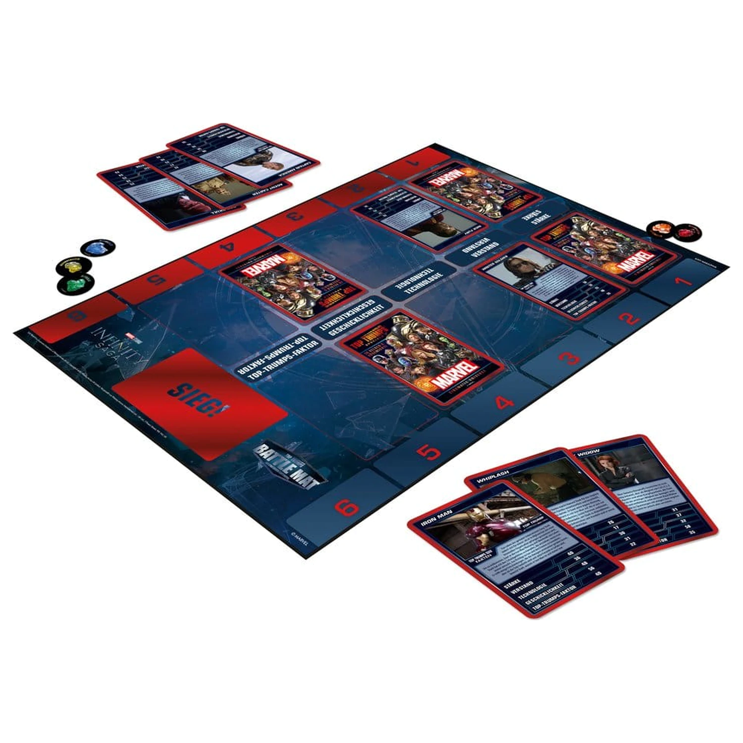 Marvel Board Game BattleMat *njemačka verzija* fotografija proizvoda
