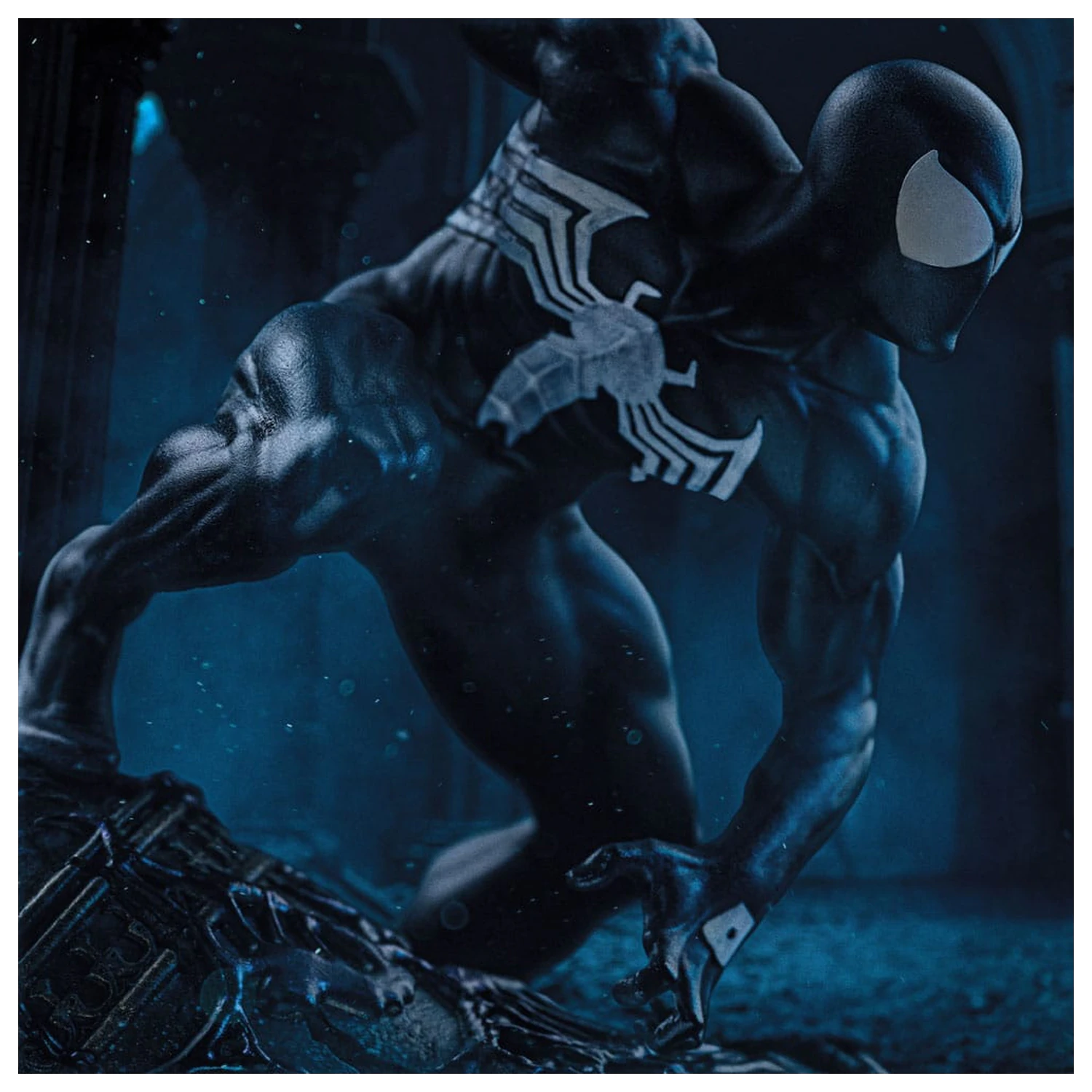 Marvel BDS Art Scale Statua 1/10 Spider-Man Black Costume 20 cm fotografija proizvoda