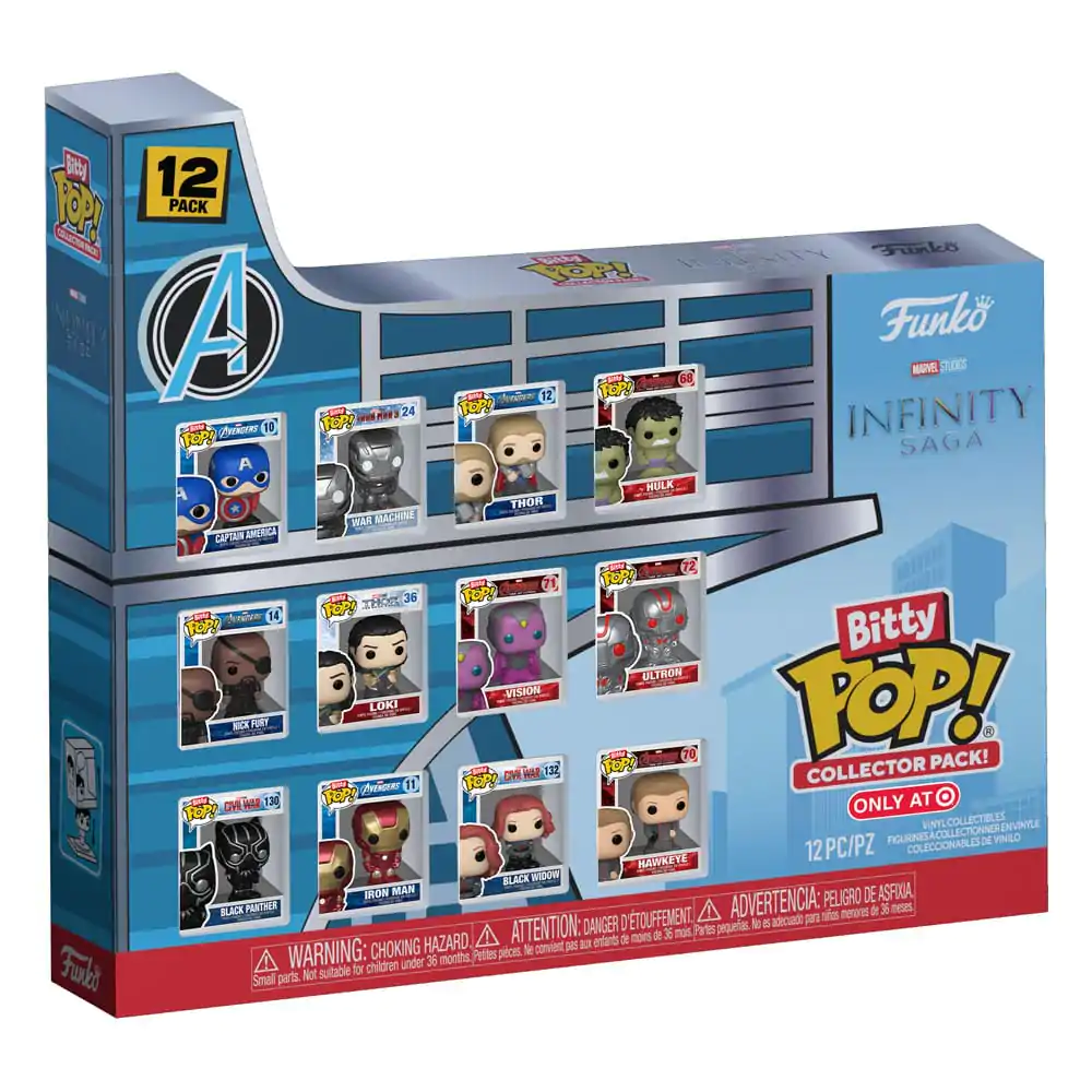 Marvel Bitty Funko POP! Vinyl figura 12-Pack Infinity Saga 2,5 cm fotografija proizvoda