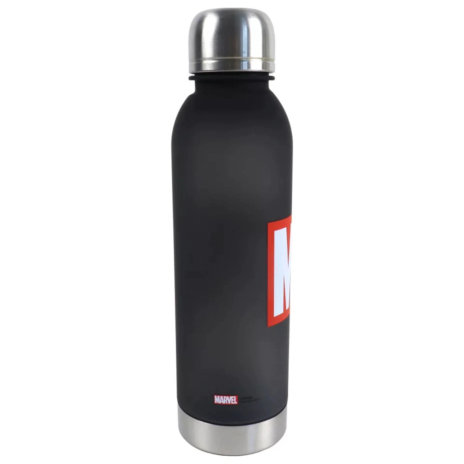 Marvel Crna plastična boca za vodu s navojnim čepom 750 ml fotografija proizvoda