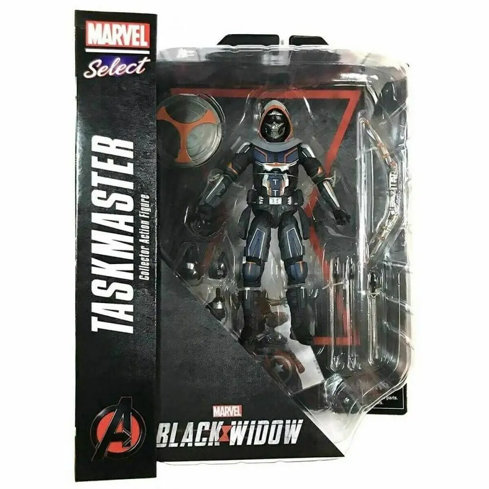 Black Widow Movie Marvel Select akcijska figura Taskmaster 18 cm fotografija proizvoda