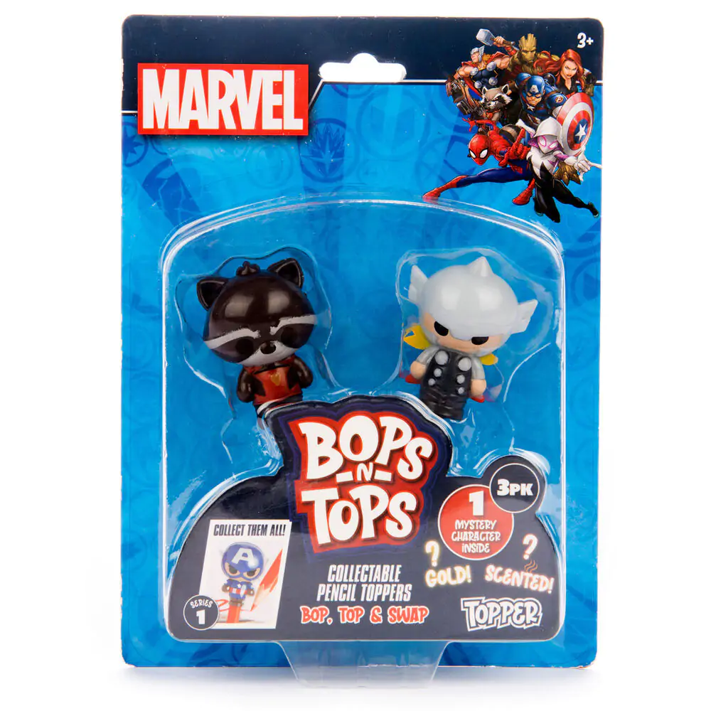Marvel blister 3 3D ukrasa za vrh fotografija proizvoda