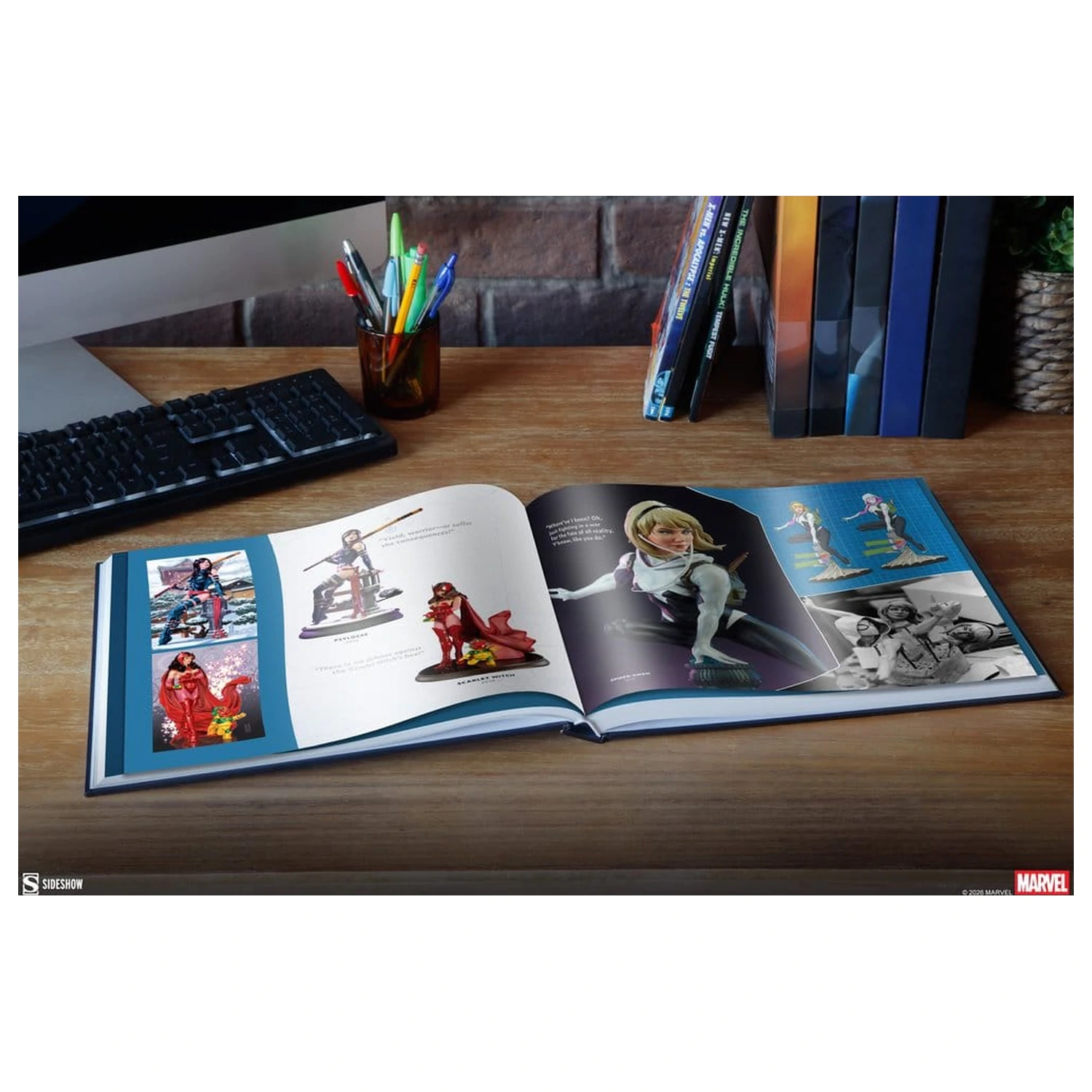 Marvel Book Collecting the Universe: The Art of Sideshow (tvrdi uvez) fotografija proizvoda