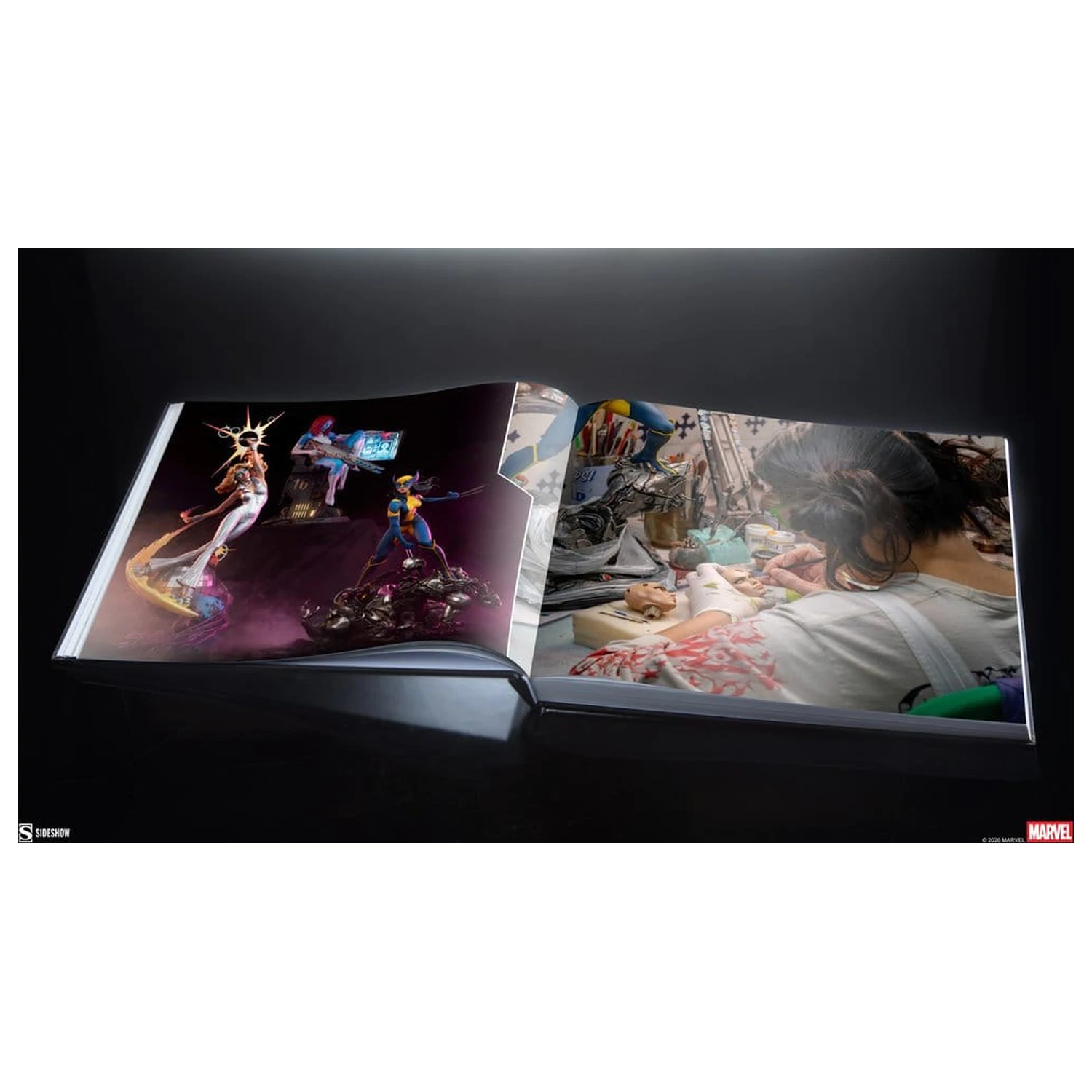 Marvel Book Collecting the Universe: The Art of Sideshow (tvrdi uvez) fotografija proizvoda