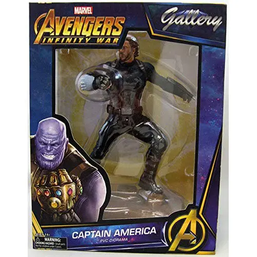 Avengers Infinity War Marvel Gallery PVC Kip Kapetan Amerika 23 cm fotografija proizvoda