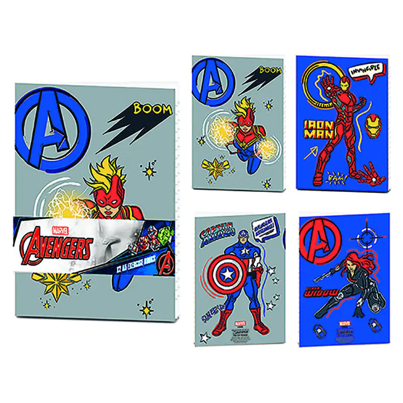 Marvel Avengers A5 set od 2 knjižice fotografija proizvoda