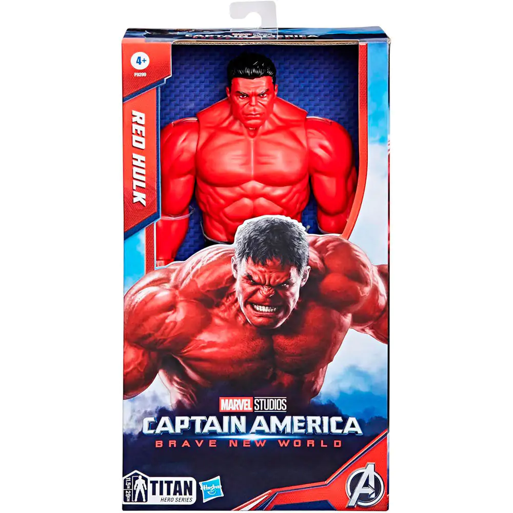 Marvel Avengers Kapetan Amerika Hrabri Novi Svijet Titan Hero Crveni Hulk figura 30 cm fotografija proizvoda