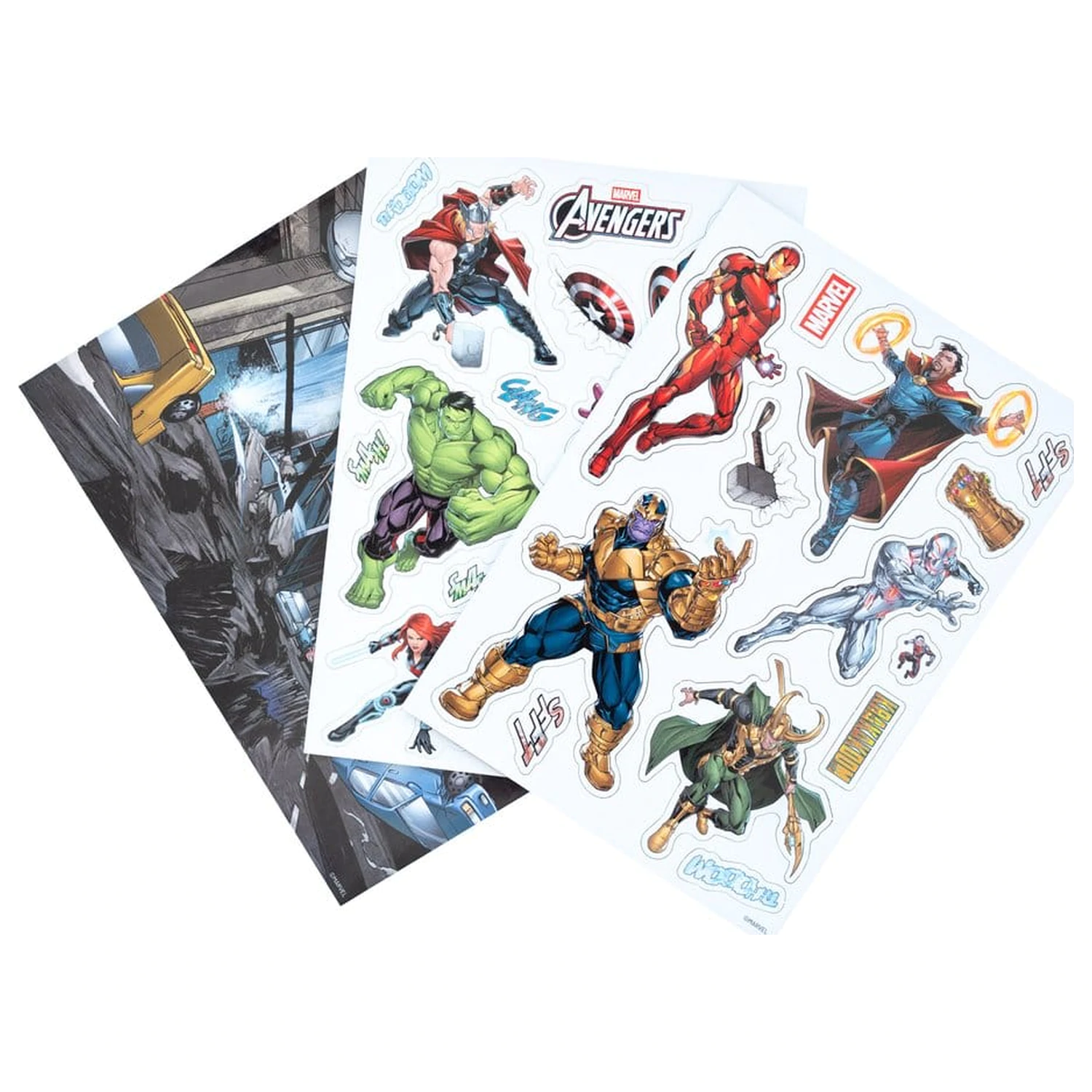Marvel Die-Cut set magneta Avengers fotografija proizvoda