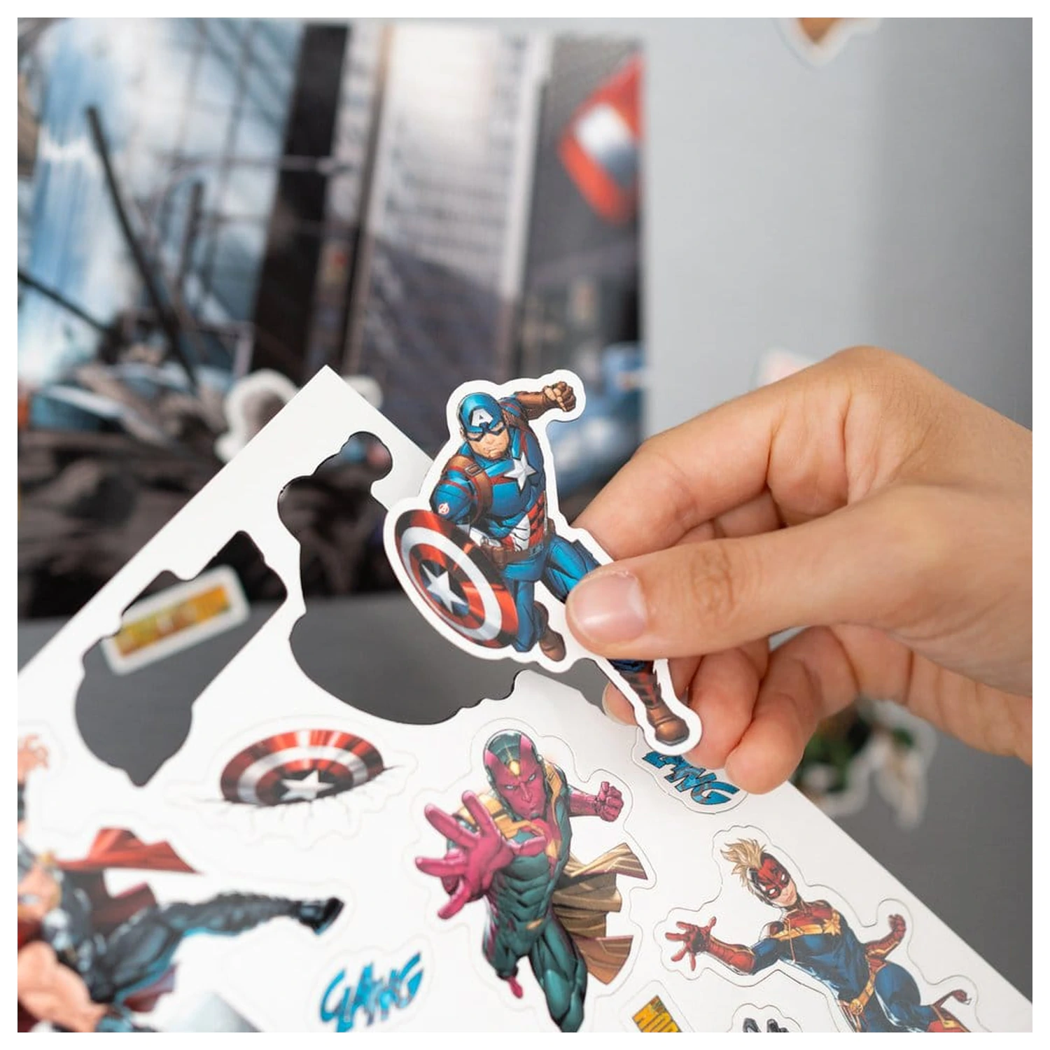 Marvel Die-Cut set magneta Avengers fotografija proizvoda