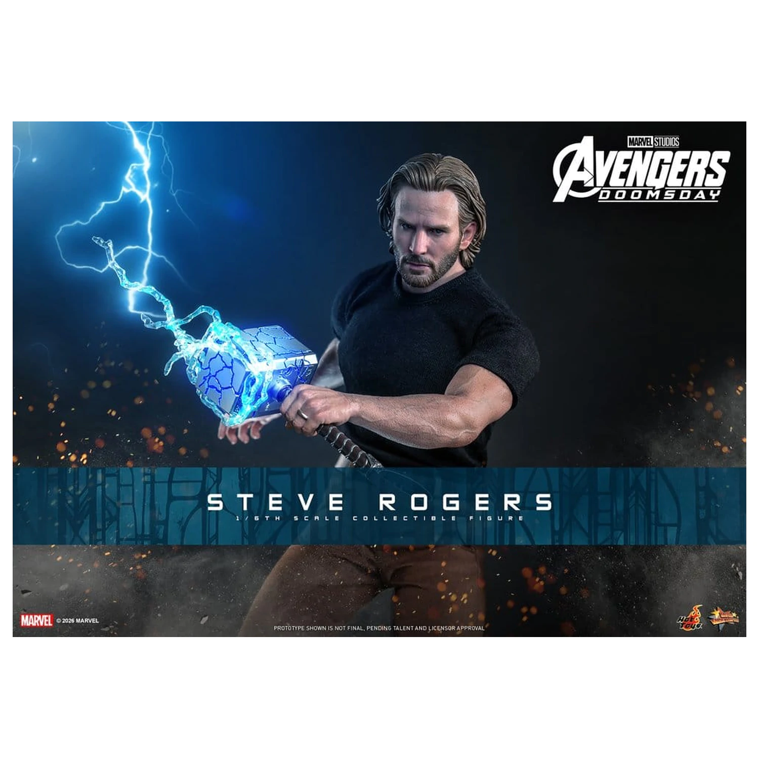 Marvel Avengers: Doomsday Movie Masterpiece akcijska figura 1/6 Steve Rogers 31 cm fotografija proizvoda