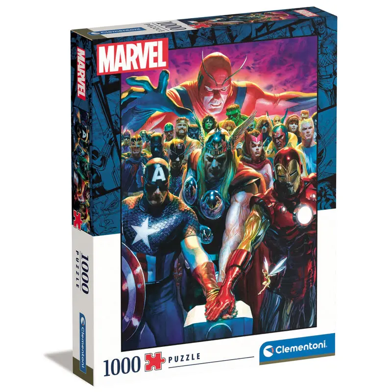 Marvel Jigsaw Puzzle Hereos Unite (1000 dijelova) fotografija proizvoda