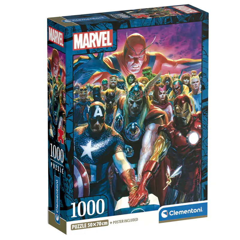 Marvel Avengers puzzle 1000 komada fotografija proizvoda