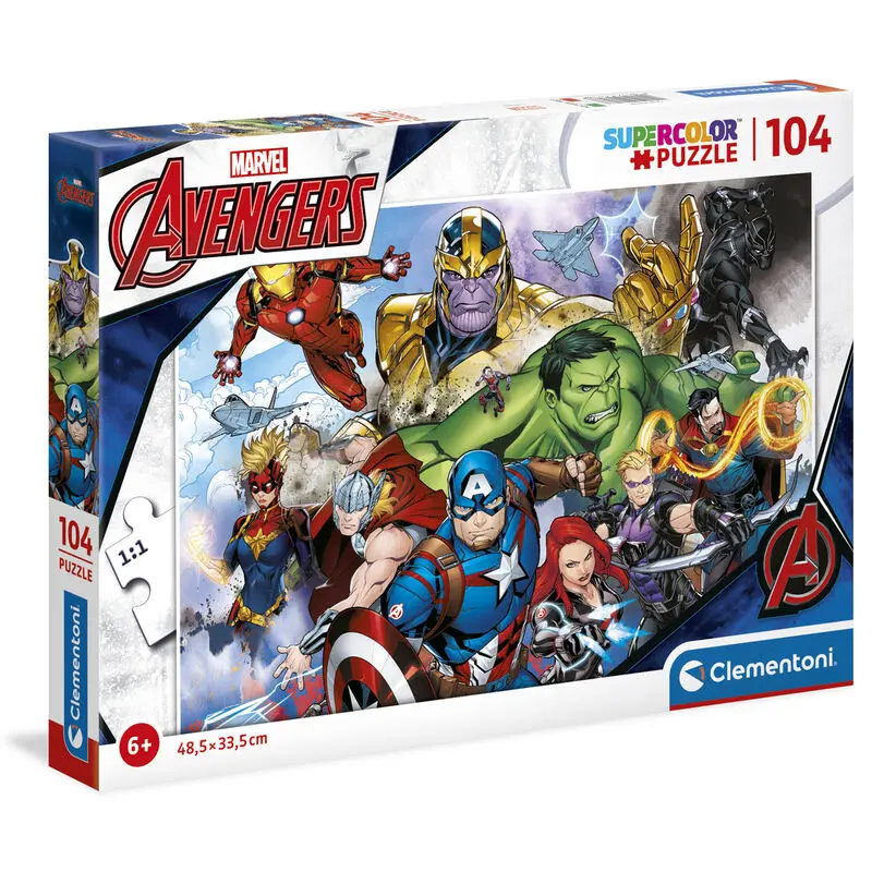 Marvel Avengers puzzle 104 komada fotografija proizvoda