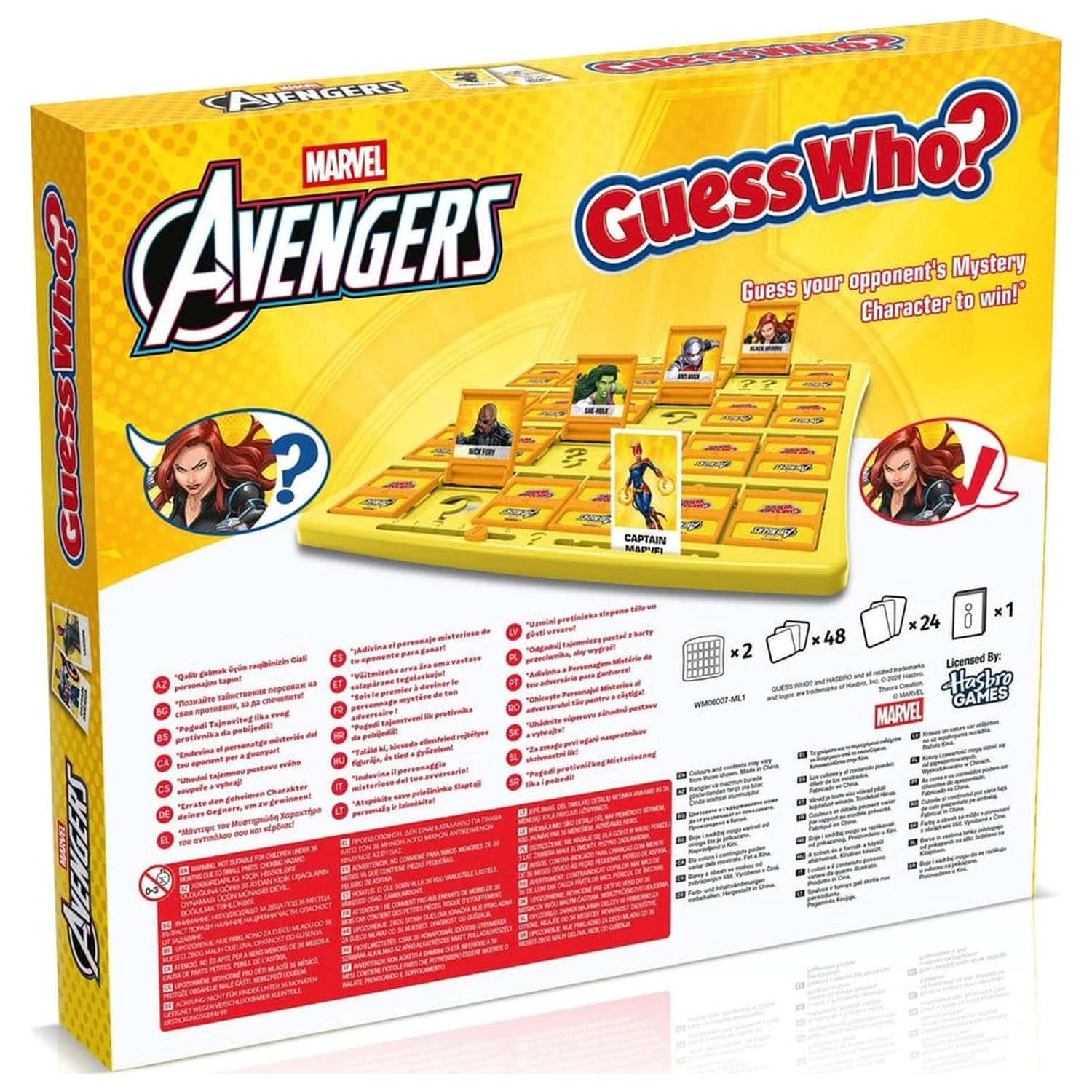 Marvel Board Game Guess Who? Avengers fotografija proizvoda