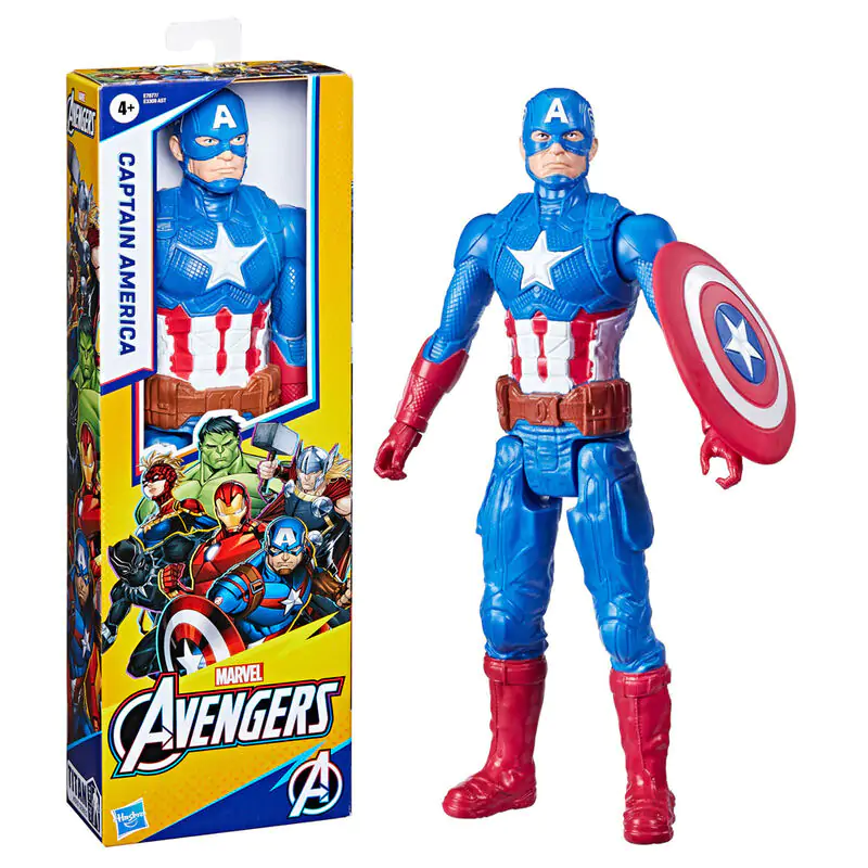 Marvel Avengers Titan Hero Captain America deluxe figura 30 cm fotografija proizvoda