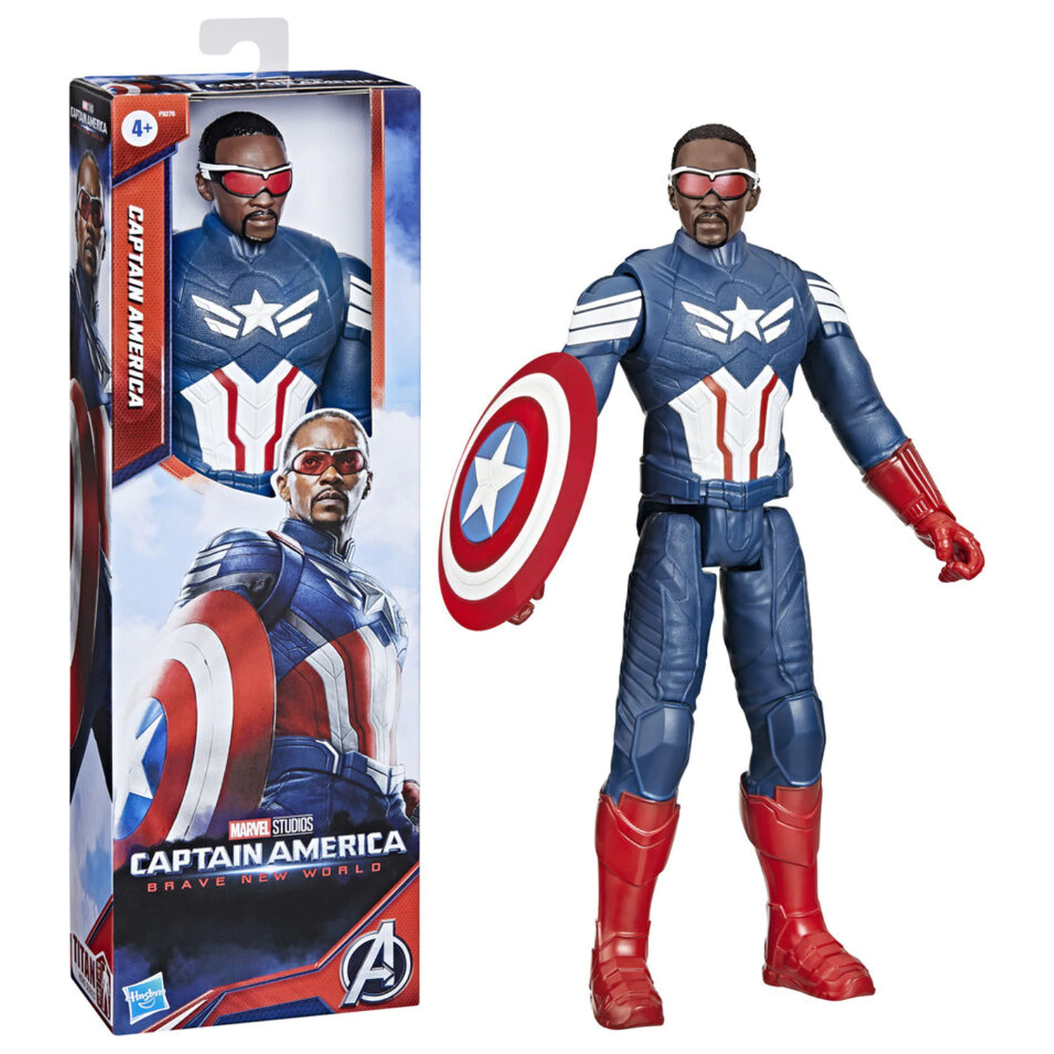 Marvel Avengers Titan Hero Captain America figura 30cm fotografija proizvoda