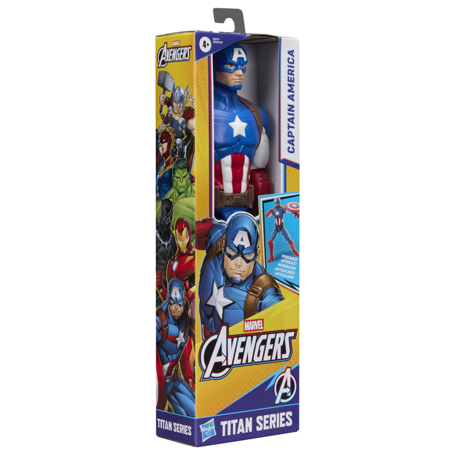 Marvel Avengers Titan Series Captain America figura 30 cm fotografija proizvoda