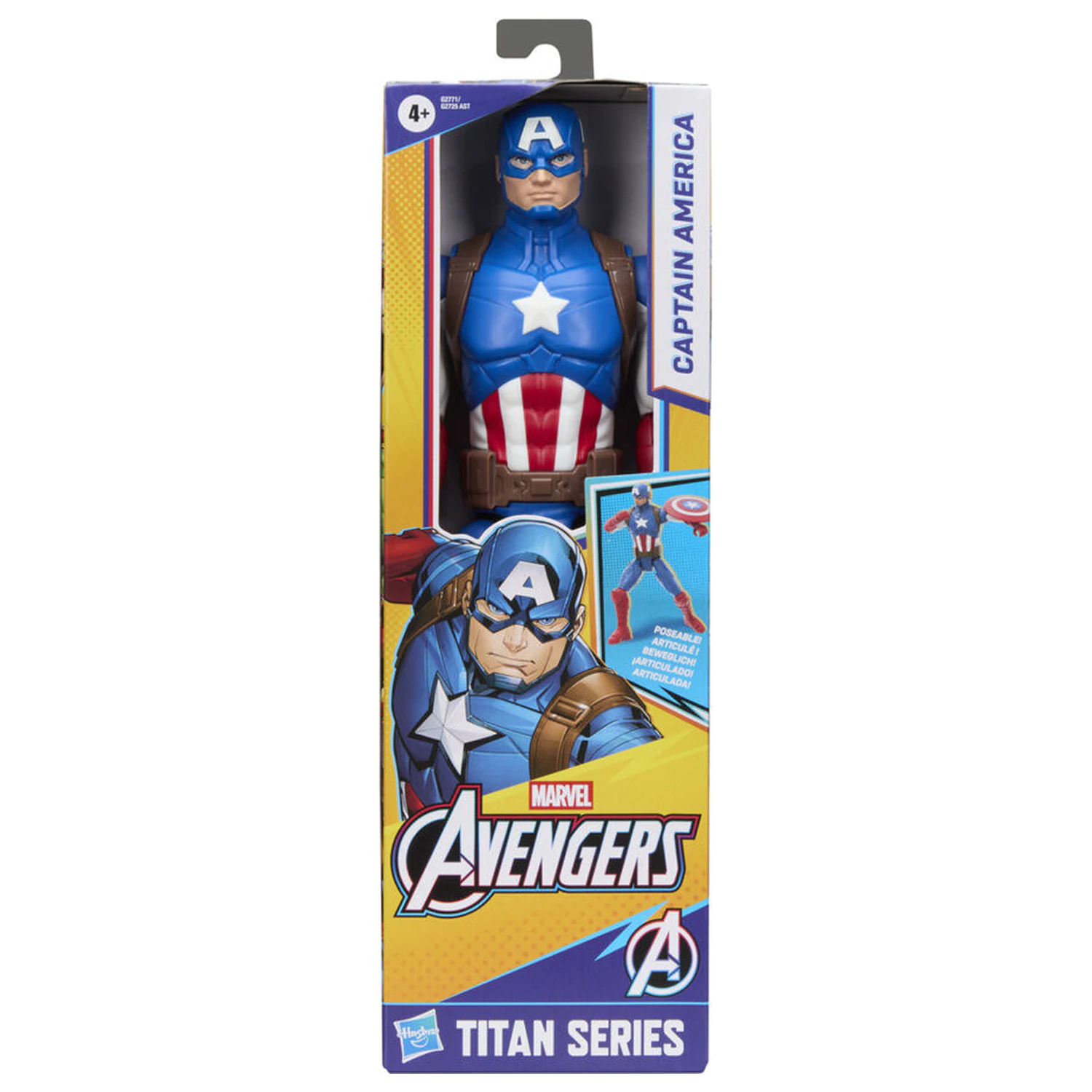 Marvel Avengers Titan Series Captain America figura 30 cm fotografija proizvoda