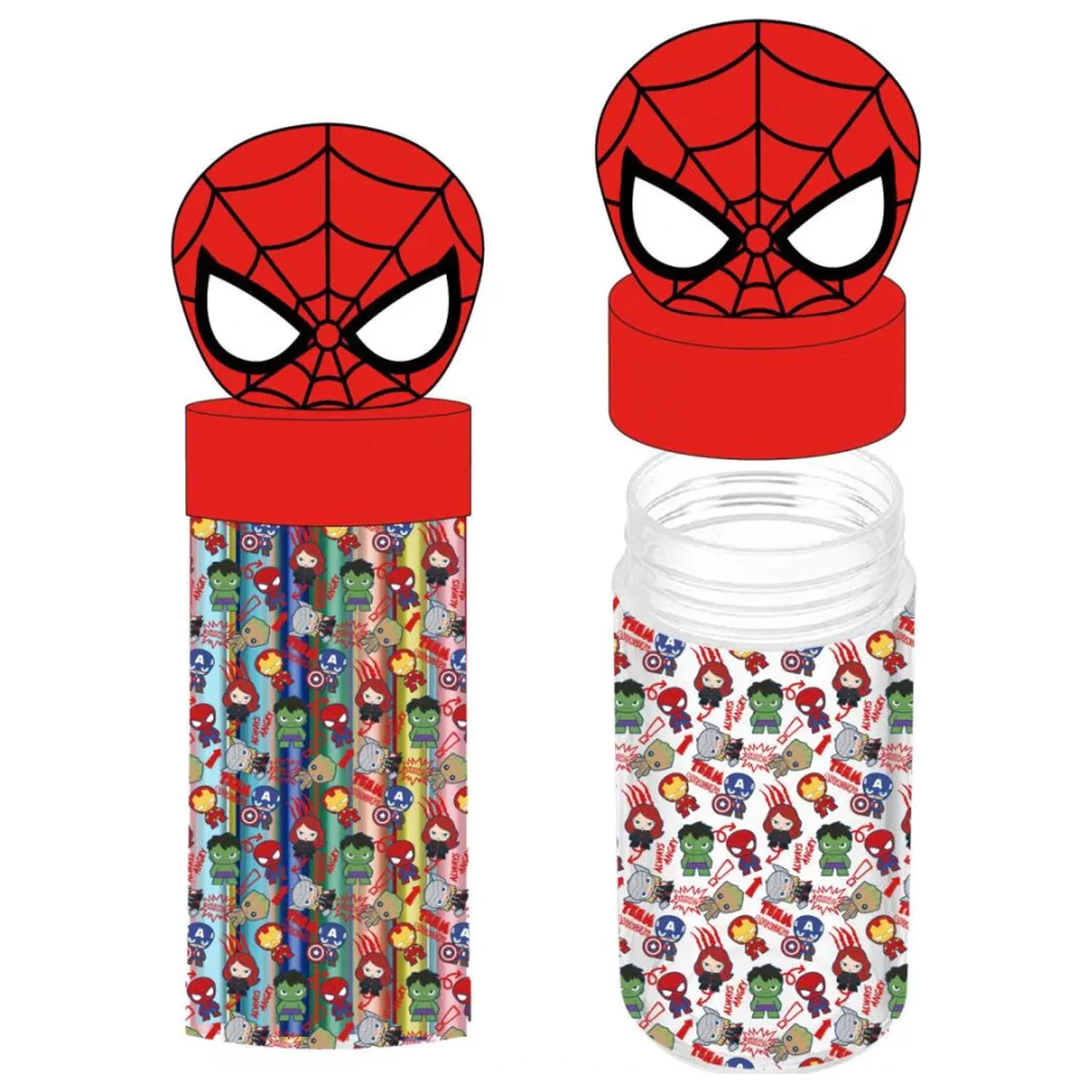 Spider-Man Marvel 18-dijelni set flomastera u 3D držaču fotografija proizvoda