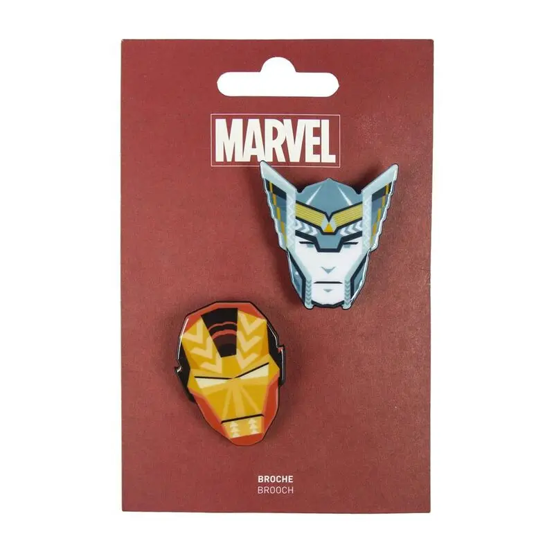 Marvel Avengers set od 2 broša fotografija proizvoda