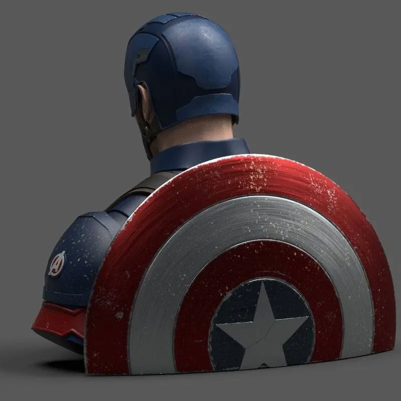 Marvel Avengers Endgame Captain America kasica bista 20 cm fotografija proizvoda