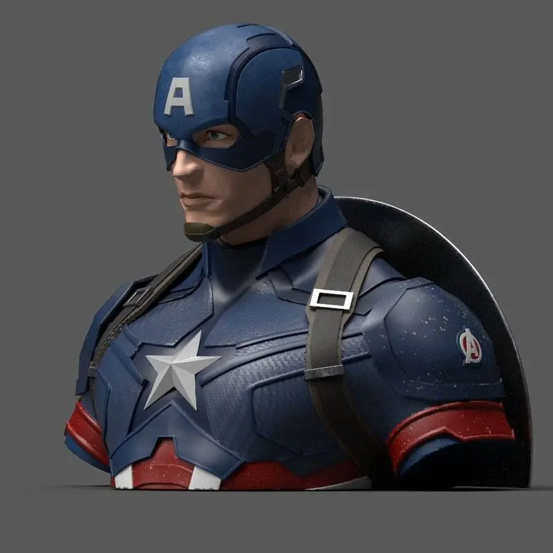 Marvel Avengers Endgame Captain America kasica bista 20 cm fotografija proizvoda