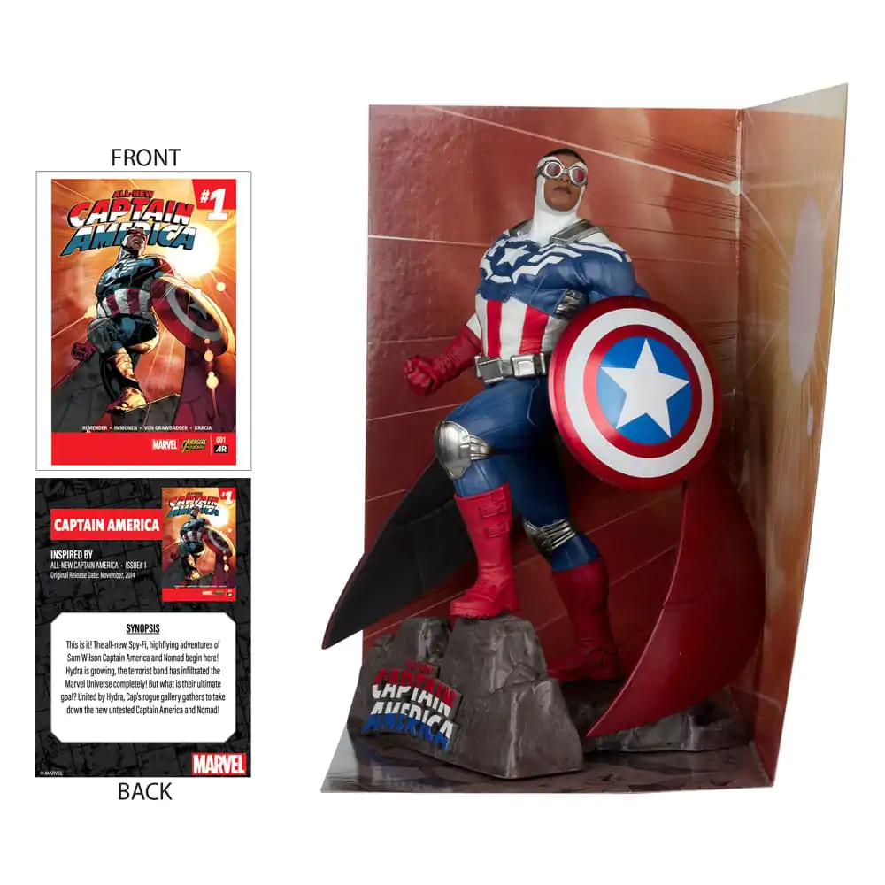 Marvel Collection PVC kip 1/10 Captain America (All-New Captain America #1) 17 cm fotografija proizvoda