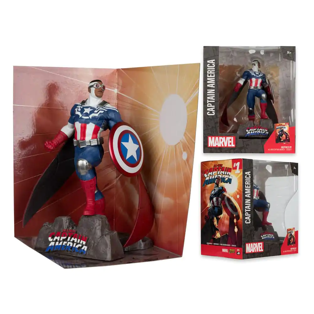 Marvel Collection PVC kip 1/10 Captain America (All-New Captain America #1) 17 cm fotografija proizvoda