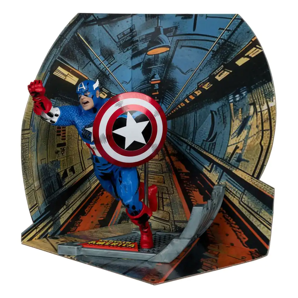 Marvel Collection PVC Kip 1/10 Captain America (Captain America #100) 12 cm fotografija proizvoda