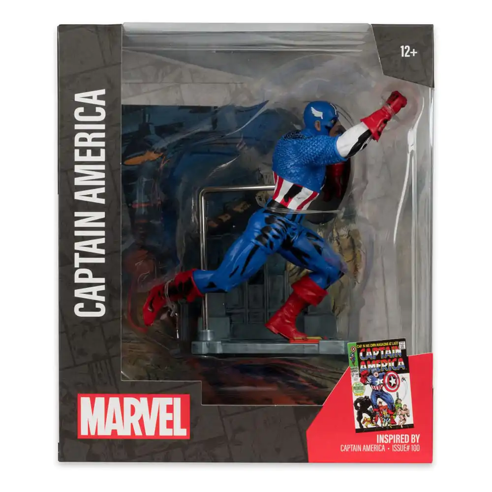 Marvel Collection PVC Kip 1/10 Captain America (Captain America #100) 12 cm fotografija proizvoda