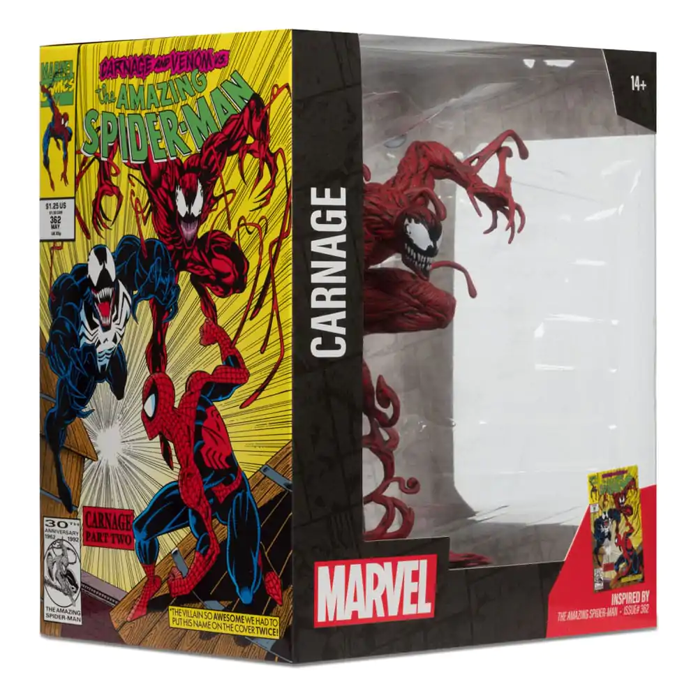 Marvel Collection PVC Statua 1/10 Carnage (The Amazing Spider-Man #362) 18 cm fotografija proizvoda