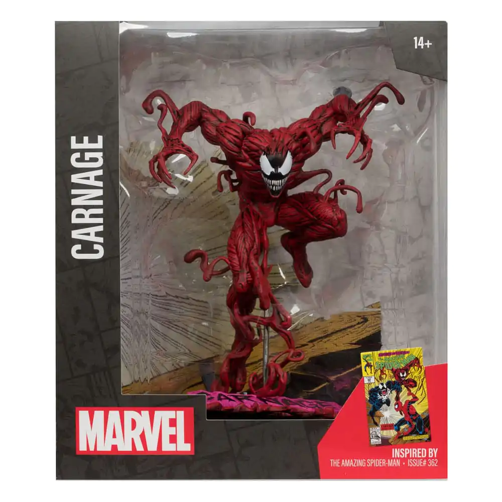 Marvel Collection PVC Statua 1/10 Carnage (The Amazing Spider-Man #362) 18 cm fotografija proizvoda