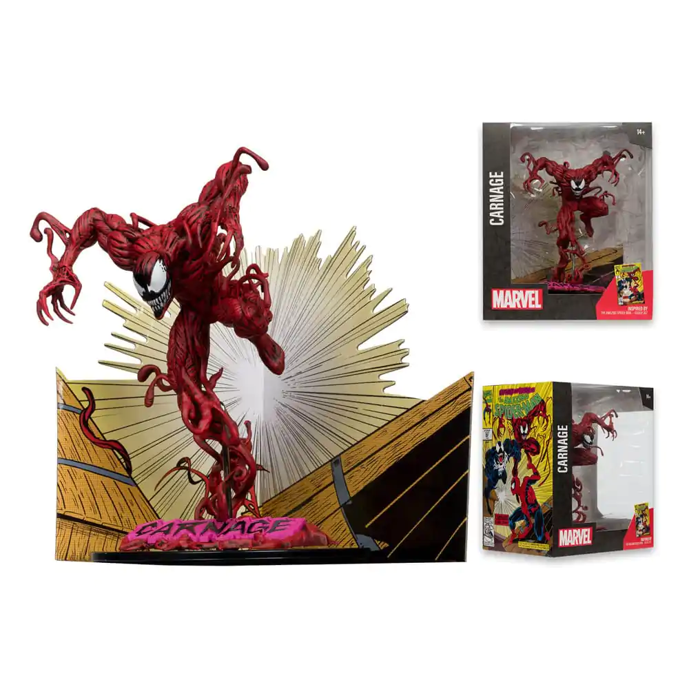 Marvel Collection PVC Statua 1/10 Carnage (The Amazing Spider-Man #362) 18 cm fotografija proizvoda