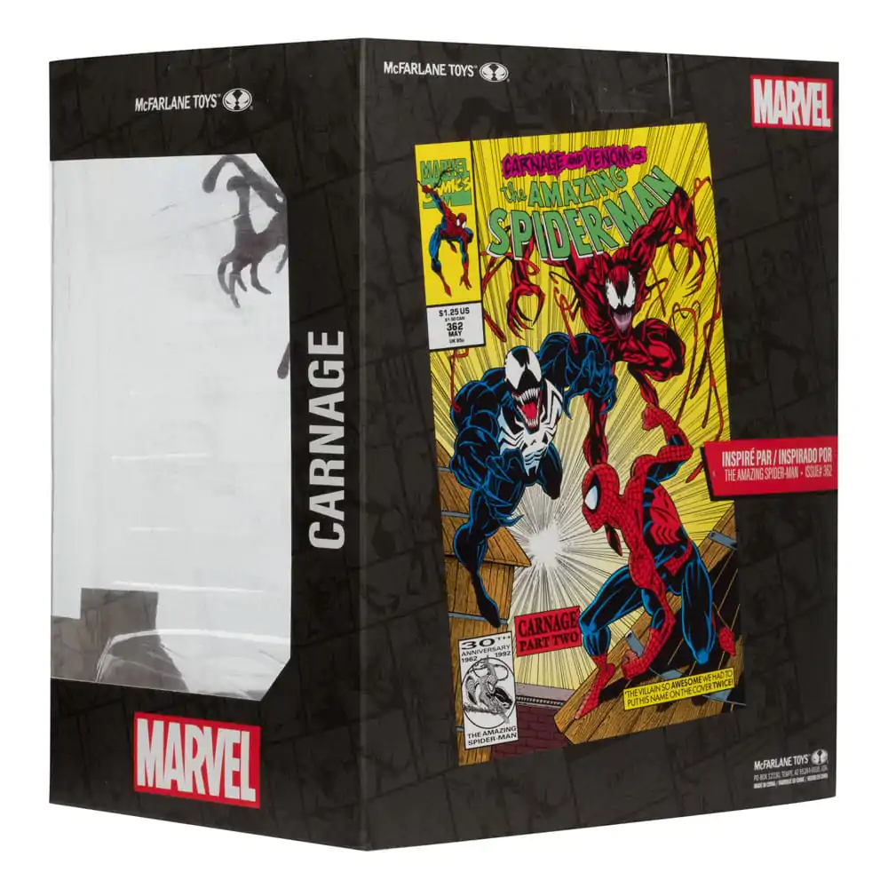 Marvel Collection PVC Statua 1/10 Carnage (The Amazing Spider-Man #362) 18 cm fotografija proizvoda
