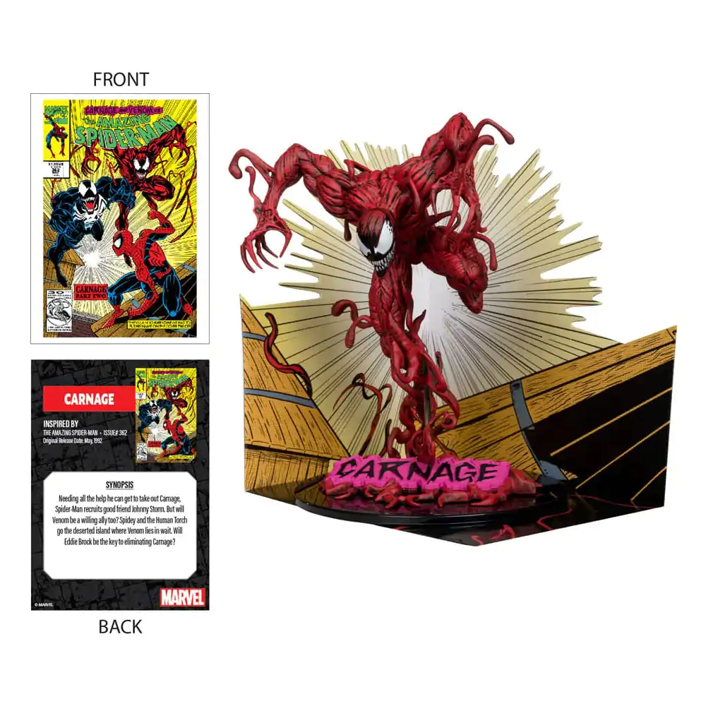 Marvel Collection PVC Statua 1/10 Carnage (The Amazing Spider-Man #362) 18 cm fotografija proizvoda