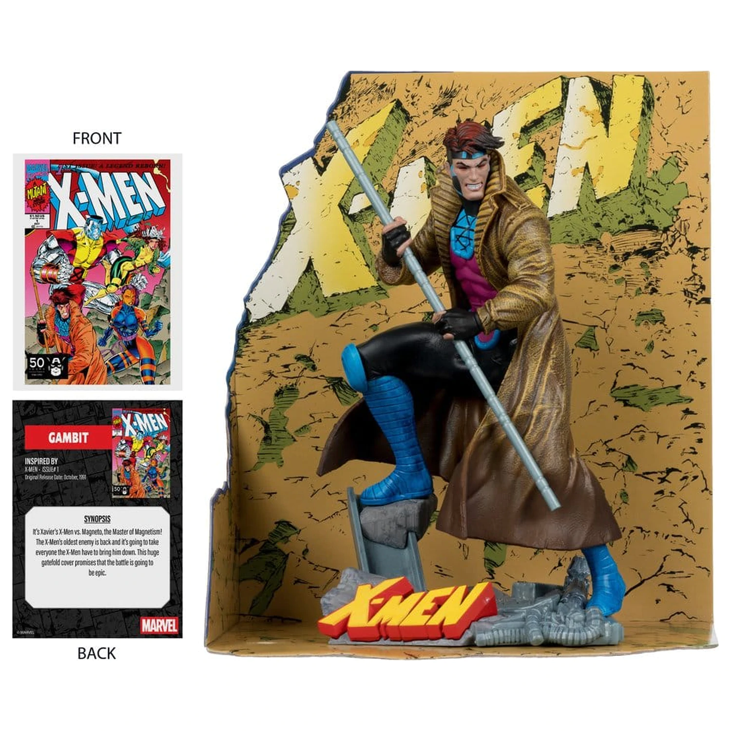 Marvel Collection PVC Kip 1/10 Gambit (X-Men #1) 18 cm fotografija proizvoda