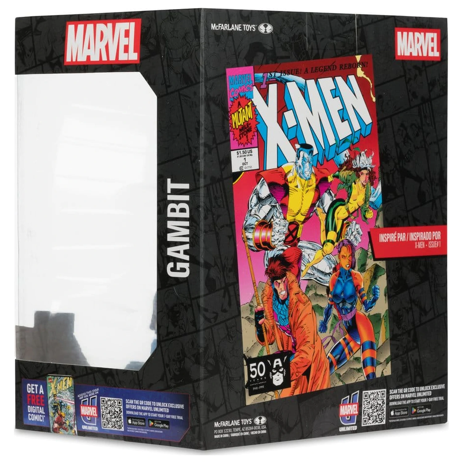 Marvel Collection PVC Kip 1/10 Gambit (X-Men #1) 18 cm fotografija proizvoda