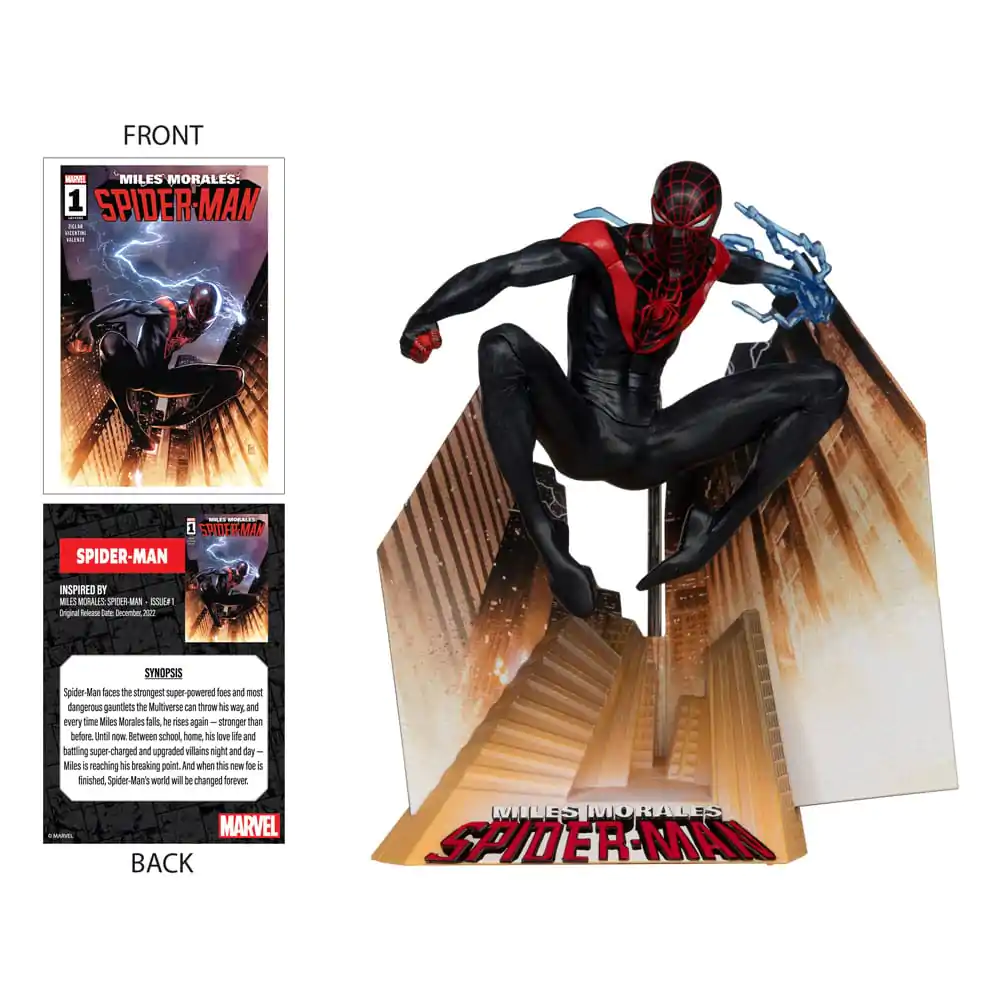 Marvel Collection PVC Statua 1/10 Spider-Man (Miles Morales: Spider-Man #1) 13 cm fotografija proizvoda