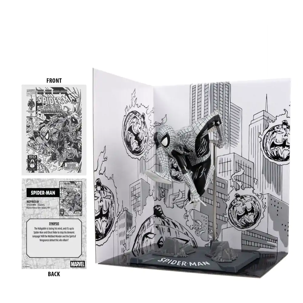 Marvel Collection PVC kip 1/10 Spider-Man (Spider-Man #6)(Line Art)(Gold Label) 10 cm fotografija proizvoda