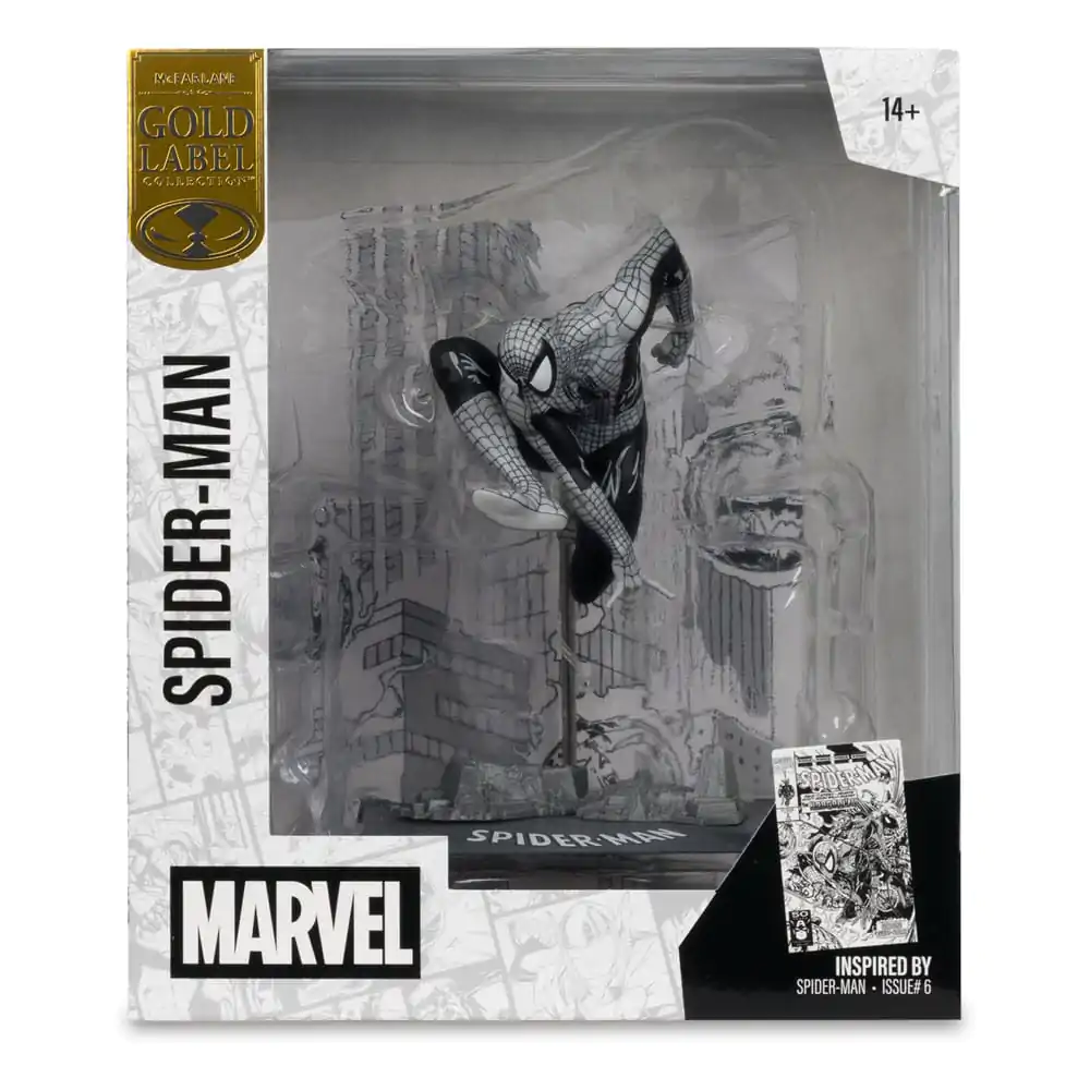 Marvel Collection PVC kip 1/10 Spider-Man (Spider-Man #6)(Line Art)(Gold Label) 10 cm fotografija proizvoda