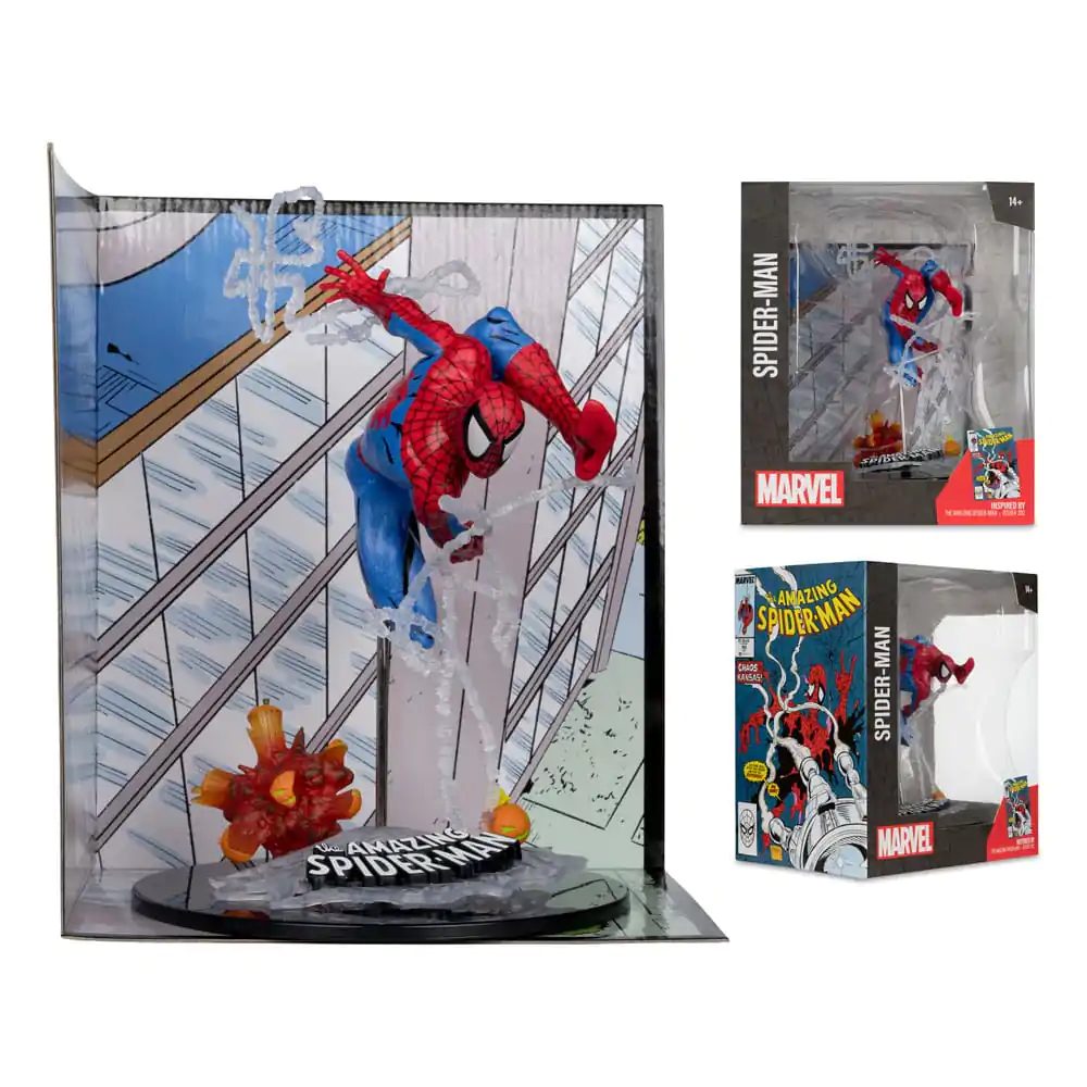 Marvel Kolekcija PVC Kip 1/10 Spider-Man (The Amazing Spider-Man #302) 17 cm fotografija proizvoda