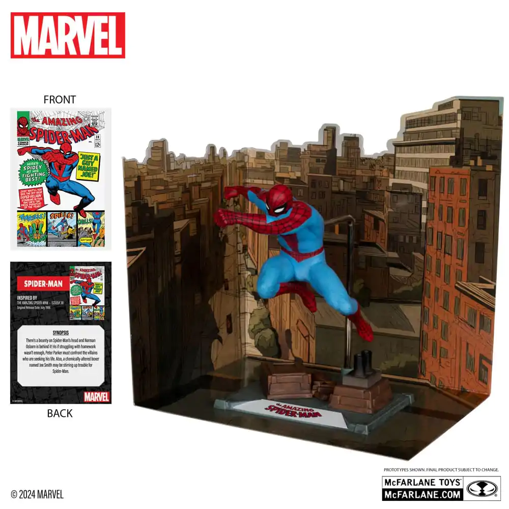 Marvel Collection PVC Kip 1/10 Spider-Man (The Amazing Spider-Man #38) (Gold Label) 15 cm fotografija proizvoda