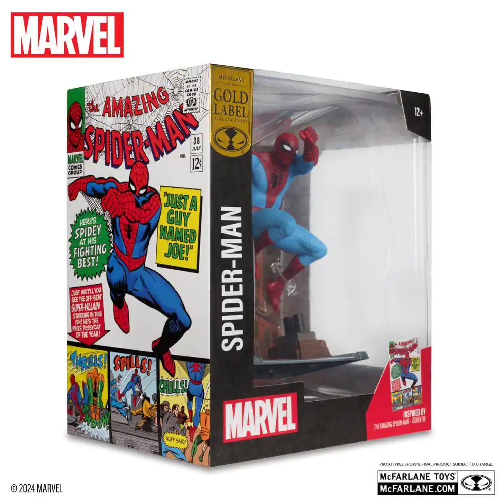 Marvel Collection PVC Kip 1/10 Spider-Man (The Amazing Spider-Man #38) (Gold Label) 15 cm fotografija proizvoda